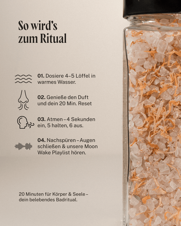 Moon Wake – Belebendes Badesalz - Nour De La Lune