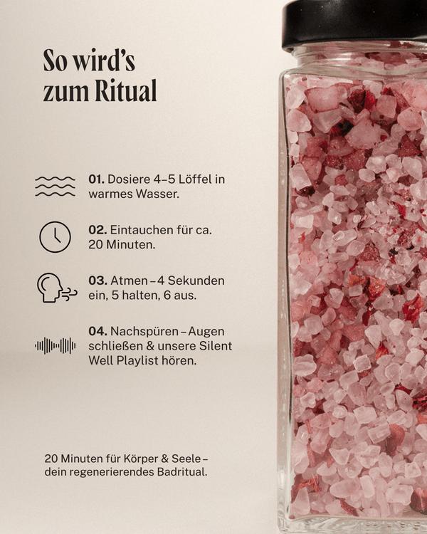 Silent Well – Regenerierendes Badesalz - Nour De La Lune