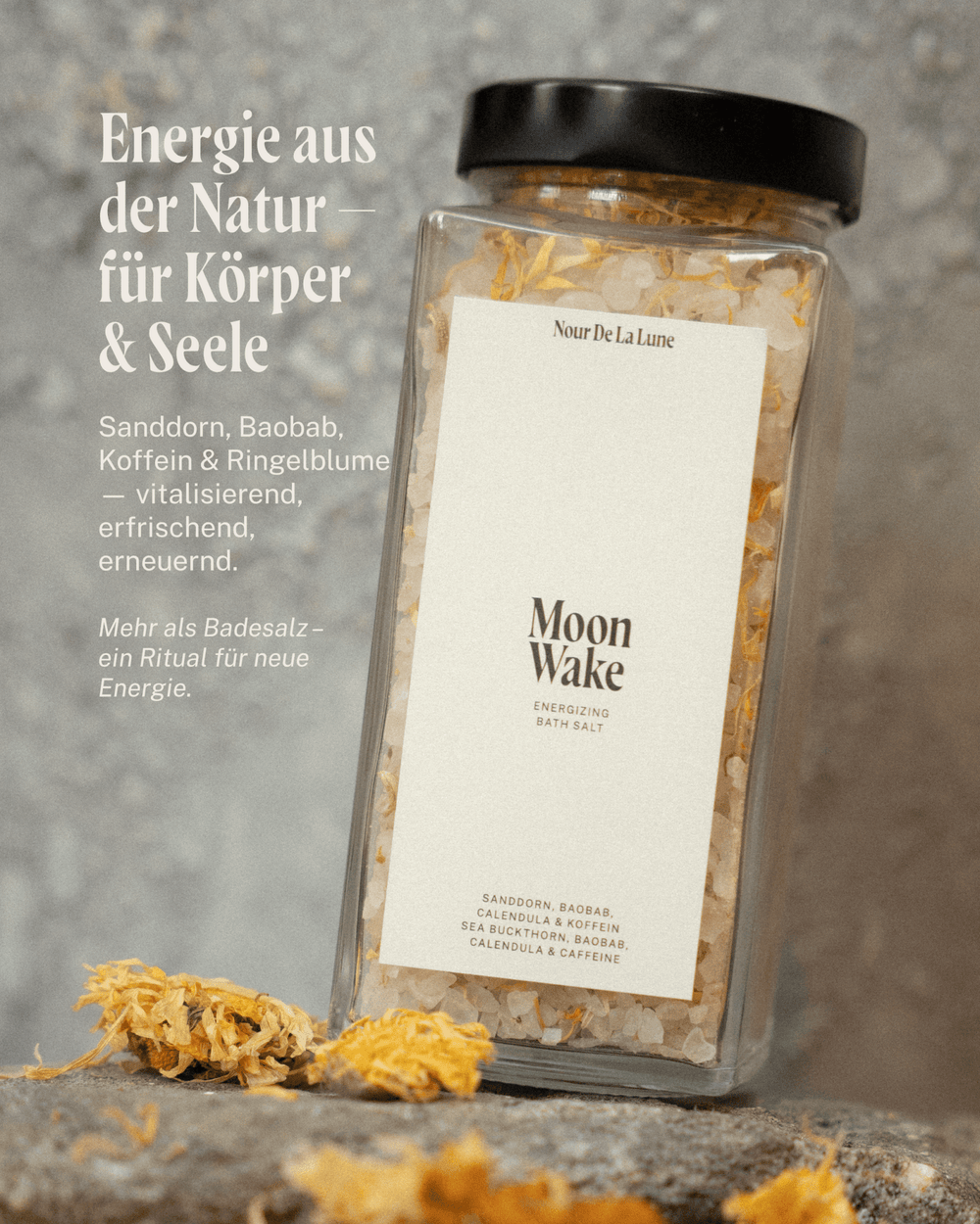 Moon Wake – Belebendes Badesalz - Nour De La Lune