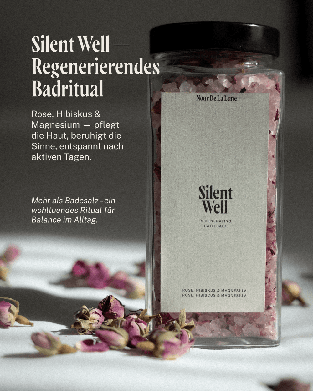 Silent Well – Regenerierendes Badesalz - Nour De La Lune